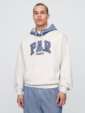 Gap × Malbon Adult Heavyweight French Terry Logo Hoodie